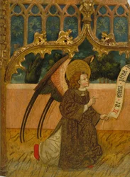 Archangel Gabriel from an Annunciation